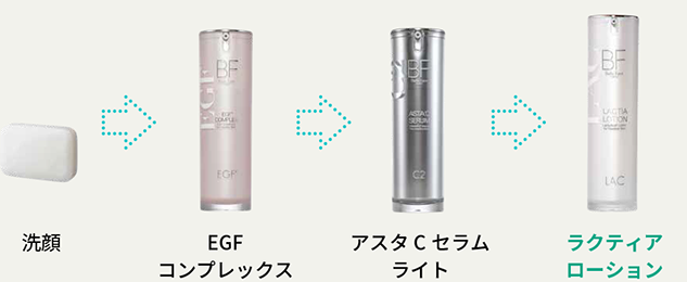 使用ステップ